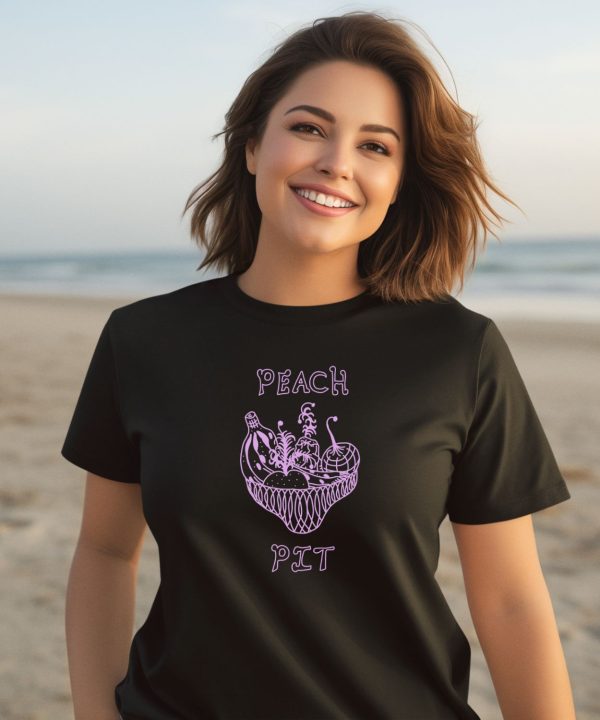 Peachpitmusic Store Peach Pit Fruit Shirt2