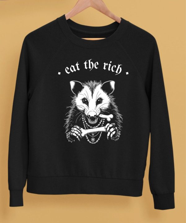 Punk With A Camera Merch Eat The Rich Possum Anti Fascist Shirt5