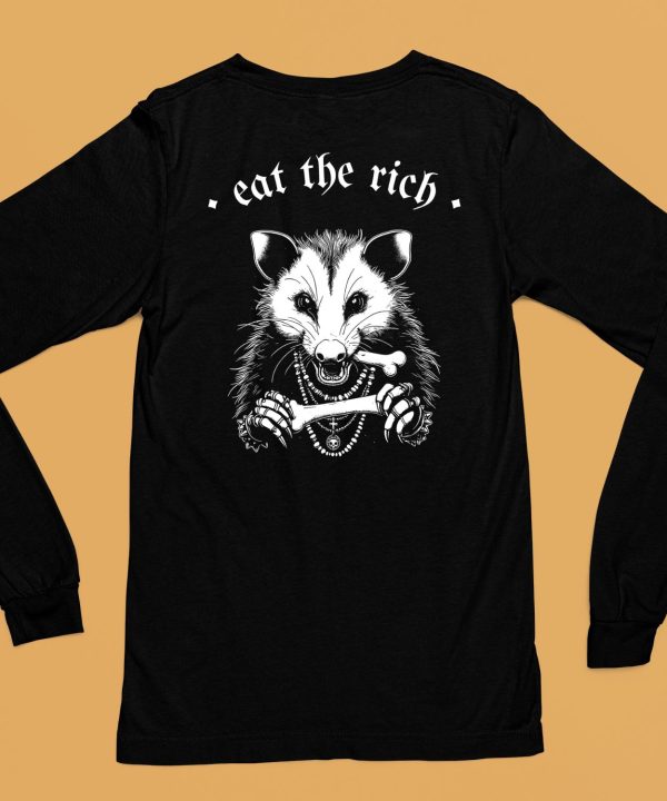 Punk With A Camera Merch Eat The Rich Possum Anti Fascist Shirt6