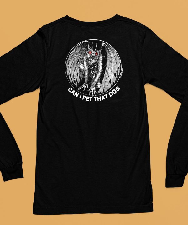 Punk With A Camera Merch Moth Man Can I Pet That Dog SpadeInk Shirt6