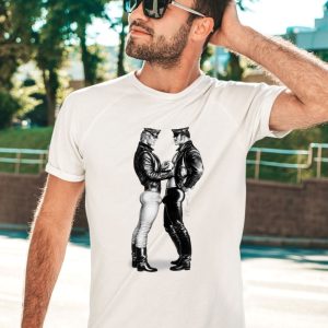 Russell Tovey Wearing Tom Of Finland Poster Print Art Shirt