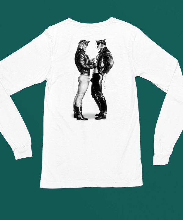 Russell Tovey Wearing Tom Of Finland Poster Print Art Shirt6