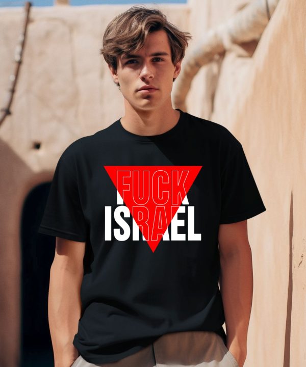 Ryan Dawson Fuck Israel Red Triangle Shirt