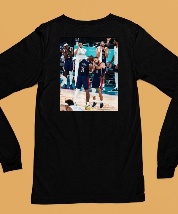 Steph Curry Lebron James Night Night Olympic Paris 2024 Shirt13