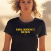 Will Watson Wearing The Tim Walz Rural Democrats Are Real Shirt