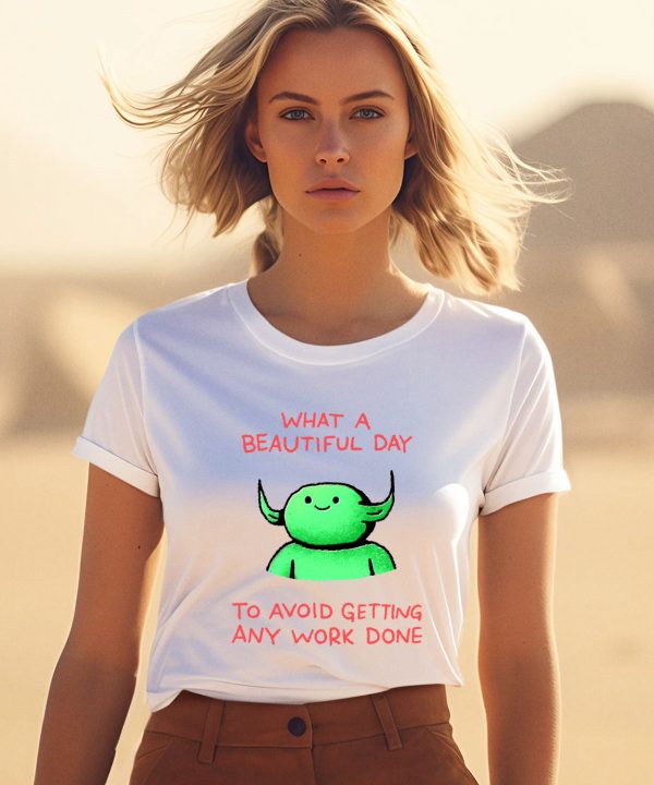 Wizard Of Barge What A Beautiful Day To Avoid Getting Any Work Done Shirt1