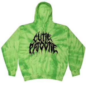 A Good Cult Multi Green Tie Dye Cutie Patootie Hoodie.jpg