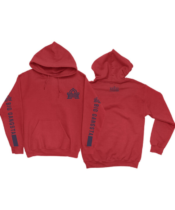 Big Gangsta Red Hoodie Kvngates Shop.jpg