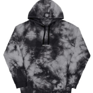 Columbia Records Grey And Black Tie Dye Hoodie.jpg