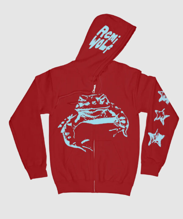 Froggy Zip Up Hoodie Remi Wolf Shop.jpg