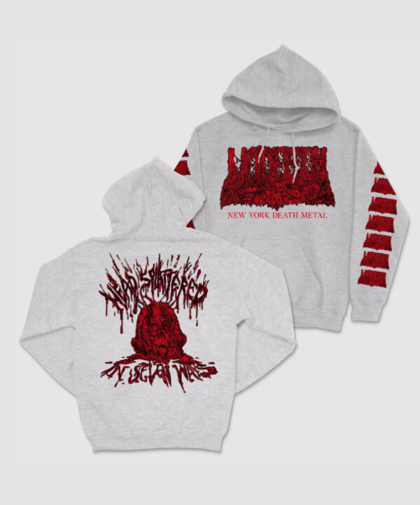 Head Splattered Red Print Hoodie Undeath Metal Shop.jpg