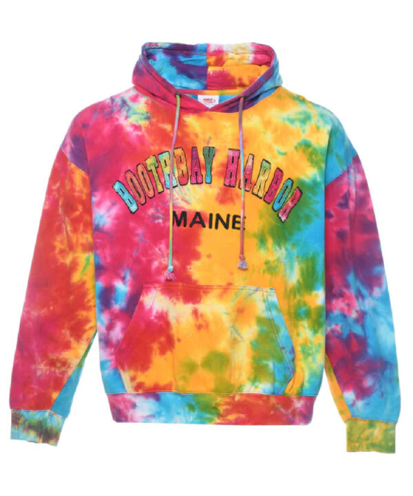 Multi Colour Tie Dye Design Hoodie Beyond Retro Shop.jpg