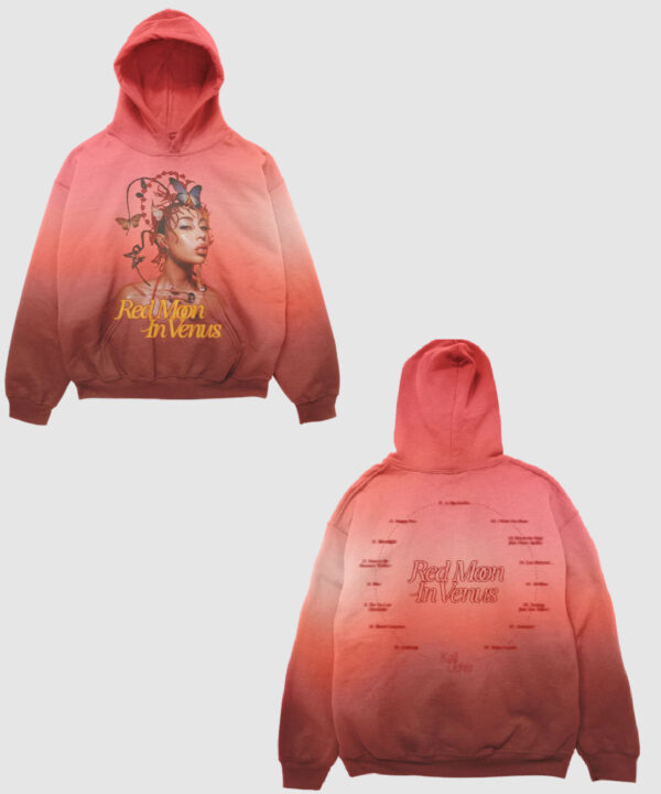 Ombre Red Moon In Venus Anniversary Hoodie Kali Uchis Shop Merch Store.jpg