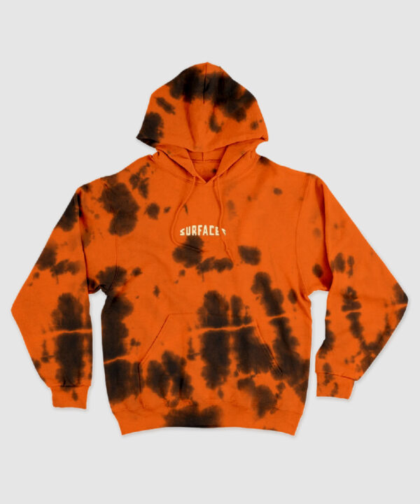 Orange And Black Dye Hoodie Surfaces Music Shop Merch Store.jpg