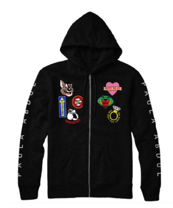 Paula Abdul New Patch Hoodie Araca Event Merch.jpg