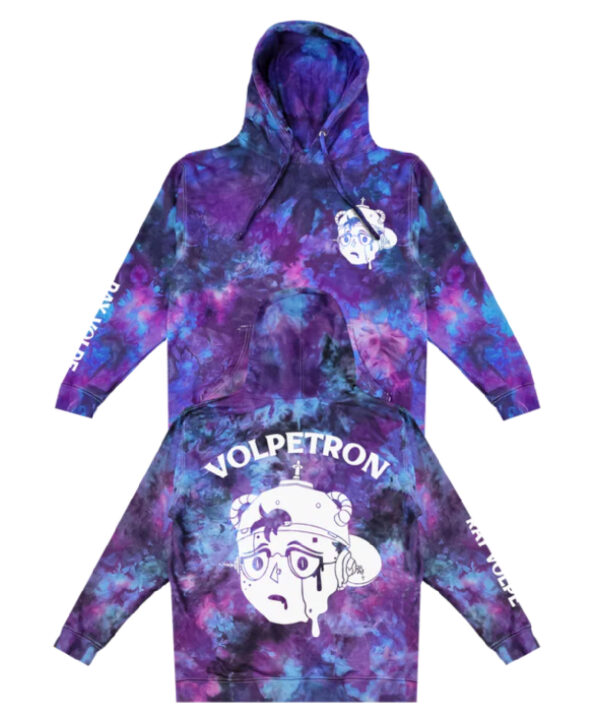 Ray Volpe Volpetron Face Melt Tie Dye Hoodie Kt8 Merch.jpg