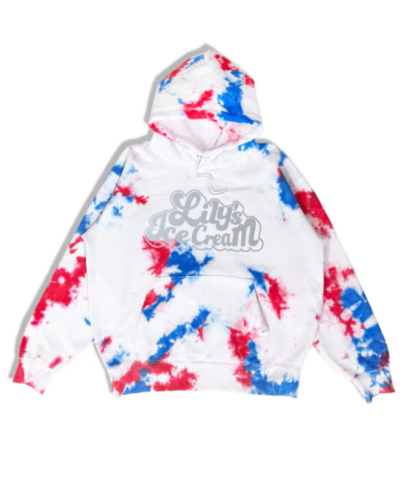 Reflective Logo Cherry Blue Hoodie Lilys Ice Cream Shop.jpg