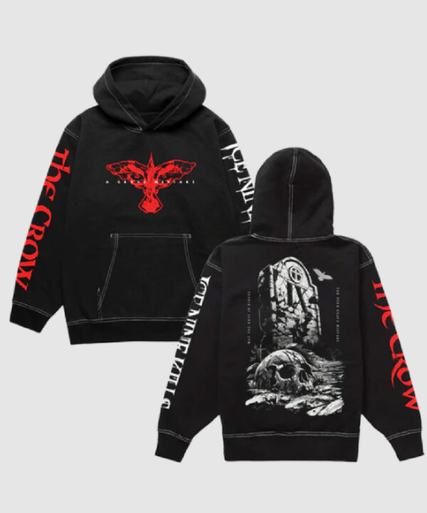 Rest In Pieces Contrast Stitch Hoodie Ink Merch.jpg