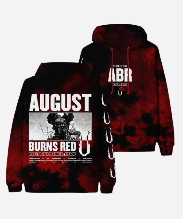 Sharp Tone Records August Burns Red Death Below Red Dye Hoodie.jpg