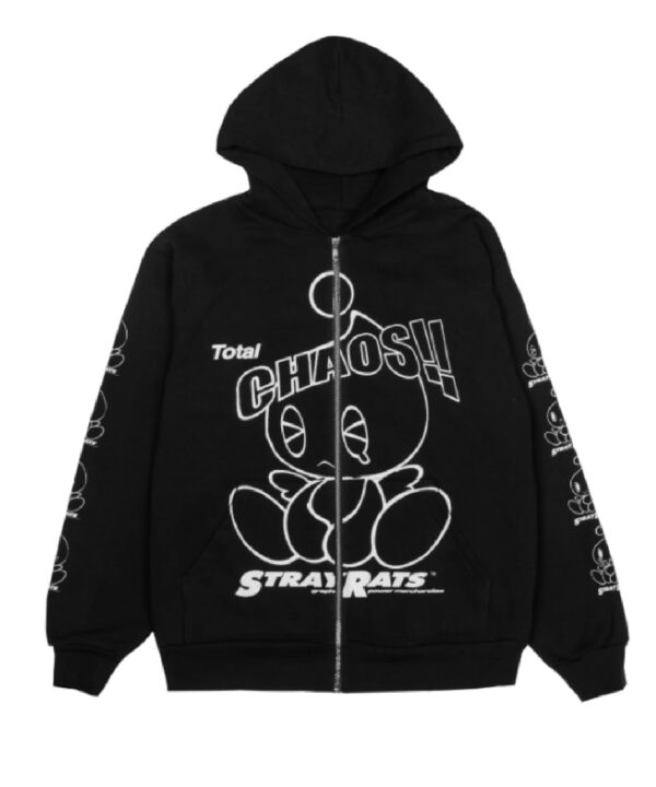 Total Chaos Zip Hoodie Black Stray Rats Shop.jpg