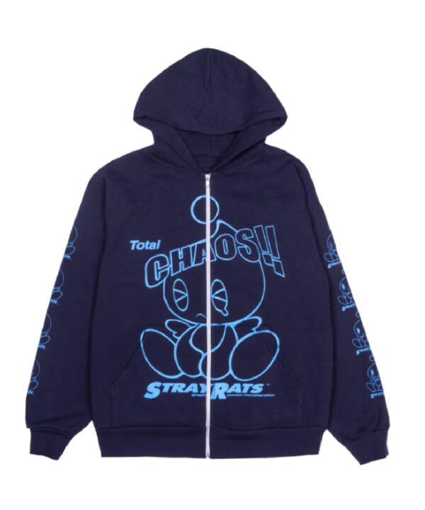 Total Chaos Zip Hoodie Navy Stray Rats Shop.jpg