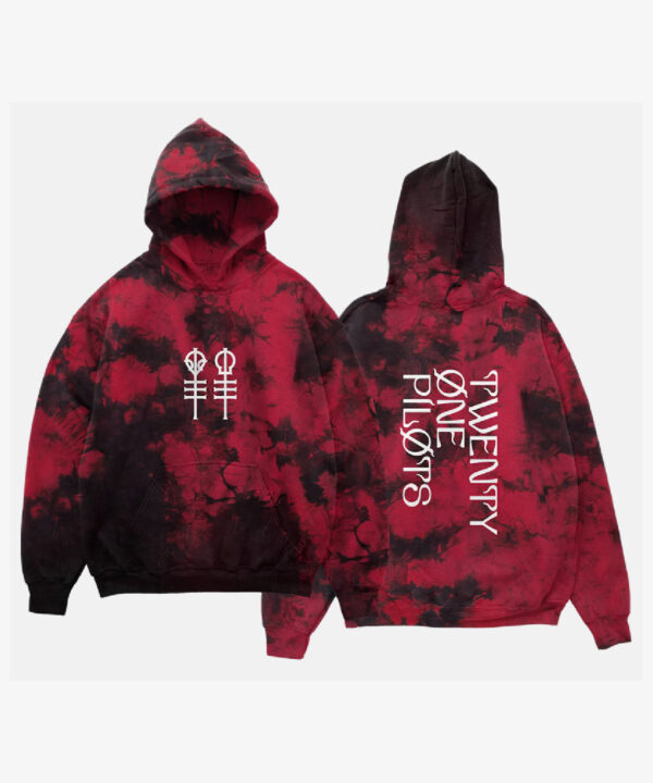 Twenty One Pilots Keys Red Wash Hoodie.jpg