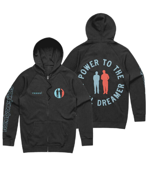 Vessel Power To The Local Dreamer Zip Up Hoodie Warner Music Shop.jpg