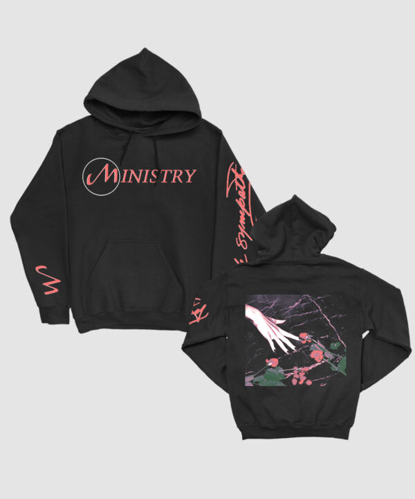 With Sympathy Pullover Black Hoodie Ministry Official Shop.jpg