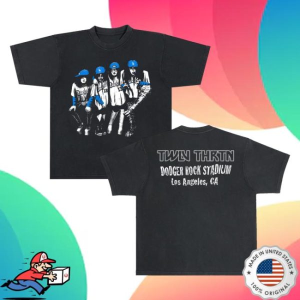 kenny 1213La Merch Store Kiss Tee Pigment Blackaa