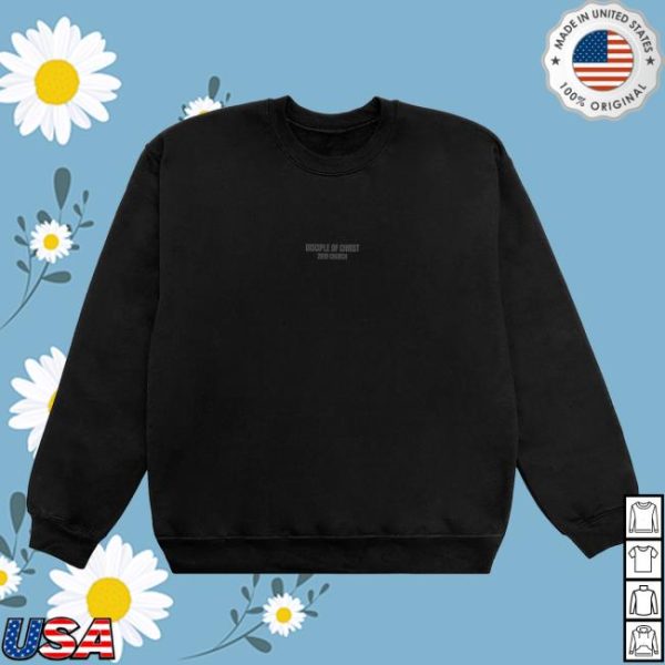 kenny 2819 Church Store Merch Disciple Of Christ Black Crew