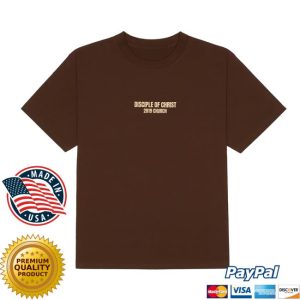 kenny 2819 Church Store Merch Disciple Of Christ Brown Tee