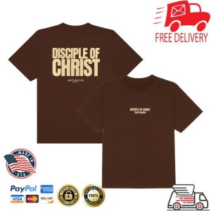 kenny 2819 Church Store Merch Disciple Of Christ Brown Teeaa kenny 2819 Church Store Merch Disciple Of Christ Brown Teeaa