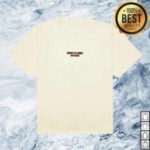 kenny 2819 Church Store Merch Disciple Of Christ Cream Brown Tee