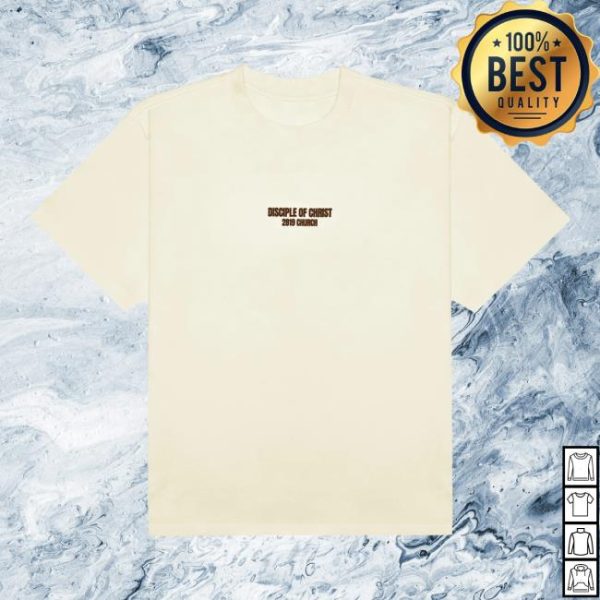 kenny 2819 Church Store Merch Disciple Of Christ Cream Brown Tee