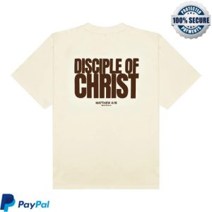 kenny 2819 Church Store Merch Disciple Of Christ Cream Brown Teea kenny 2819 Church Store Merch Disciple Of Christ Cream Brown Teea