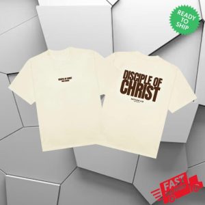 kenny 2819 Church Store Merch Disciple Of Christ Cream Brown Teeaa kenny 2819 Church Store Merch Disciple Of Christ Cream Brown Teeaa