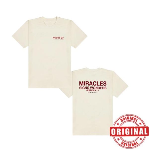 kenny 2819 Store Merch House Of Miracles Cream Tee