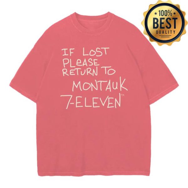 kenny 7Collection Merch Store If Lost Return To Montauk 7 Eleven Tee