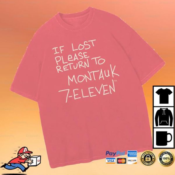 kenny 7Collection Merch Store If Lost Return To Montauk 7 Eleven Teea