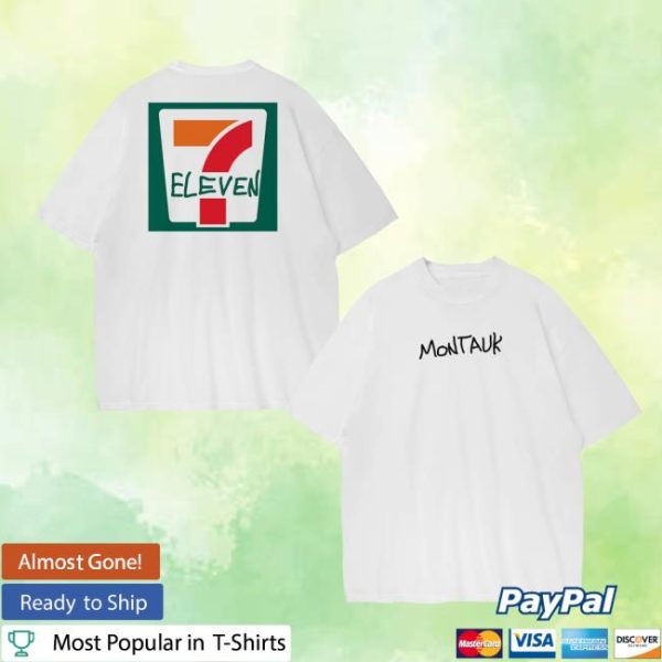 kenny 7Collection Merch Store Montauk 7 Eleven Box Logo Teeaa