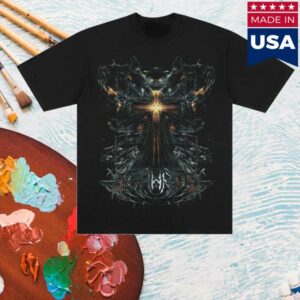kenny 8Thwndr Merch Store Cyber Cross Tee Black