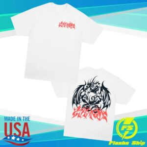 kenny 8Thwndr Merch Store Dragon Tee Whitev kenny 8Thwndr Merch Store Dragon Tee Whitev