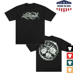 kenny 8Thwndr Merch Store Glow In The Dark Watch Tee Black