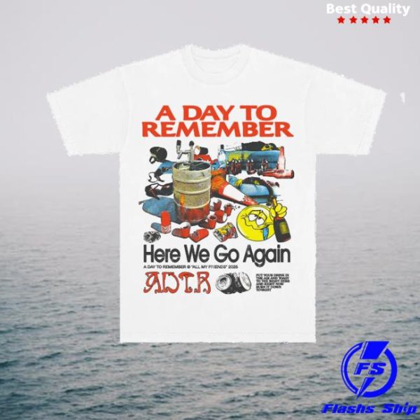 kenny Adtr Store Merch Here We Go Again Tee