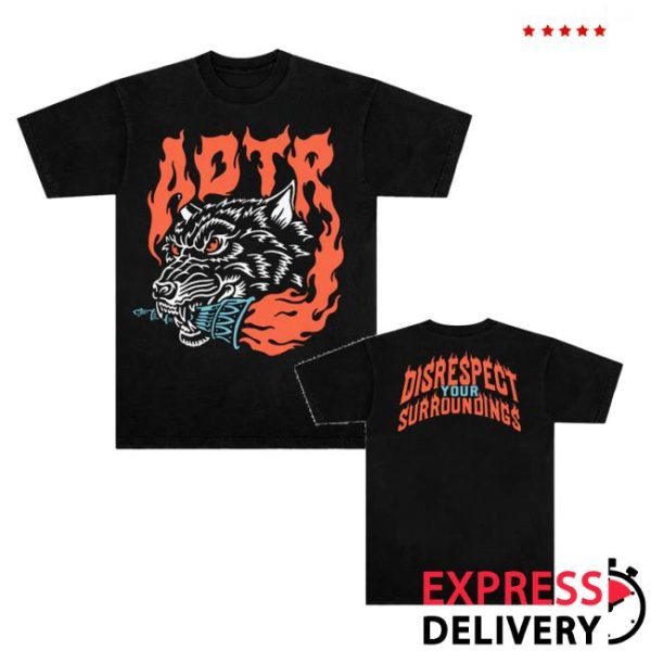 kenny Adtr Store Merch Torch Wolf Tee