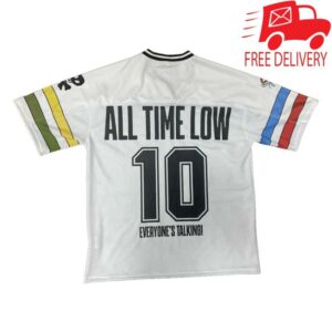 kenny All Time Low Store Merch Everyones Talking Jerseya