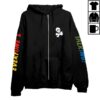 kenny All Time Low Store Merch Everyones Talking Zip Hoodie