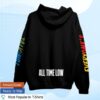 kenny All Time Low Store Merch Everyones Talking Zip Hoodiea