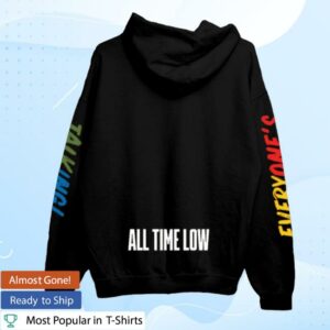 kenny All Time Low Store Merch Everyones Talking Zip Hoodiea
