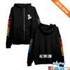 kenny All Time Low Store Merch Everyones Talking Zip Hoodieaa